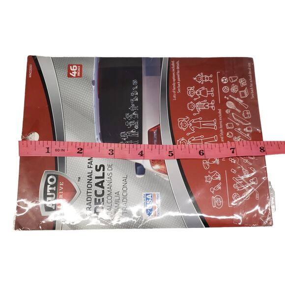 Traditional Family Car Decals For Vehicle 45 Decals Stick Figure Decals Auto - Picture 12 of 13